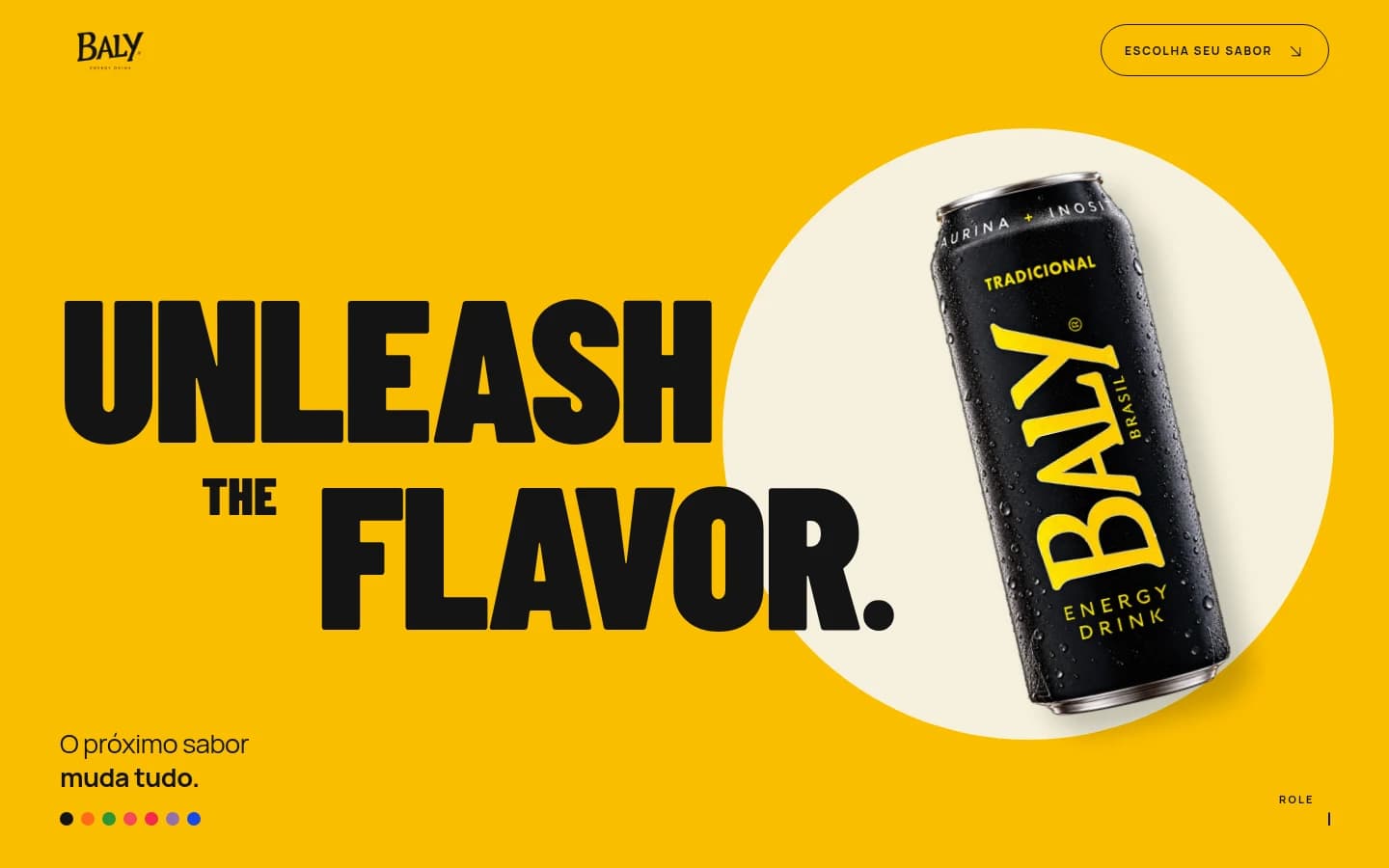 BALY Energy Drink — screenshot